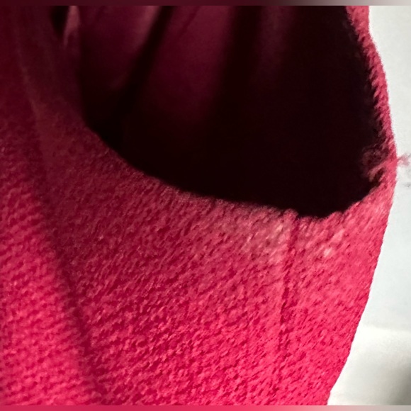 ModCloth Red Sleeveless Fit and Flare Dress with Sweetheart Mesh Neckline XS - Picture 2 of 8